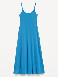 Sleeveless Ribbed Maxi Dress