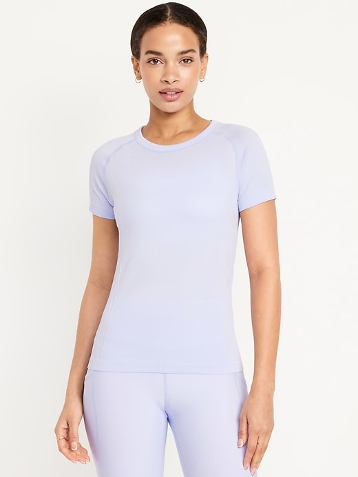 Image number 1 showing, Fitted Seamless T-Shirt