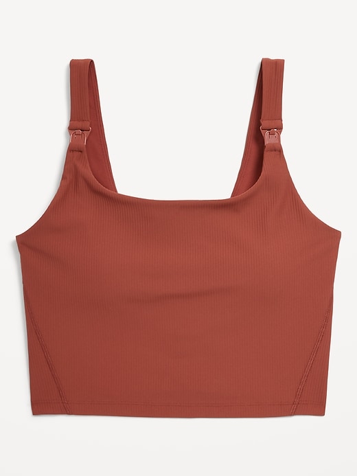 Image number 1 showing, Maternity Light Support PowerSoft Longline Sports Bra