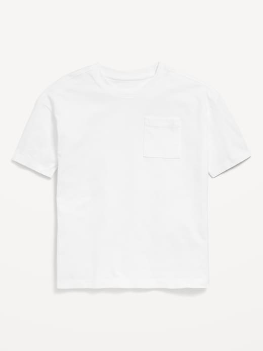 View large product image 1 of 3. Oversized Short-Sleeve Pocket T-Shirt for Boys