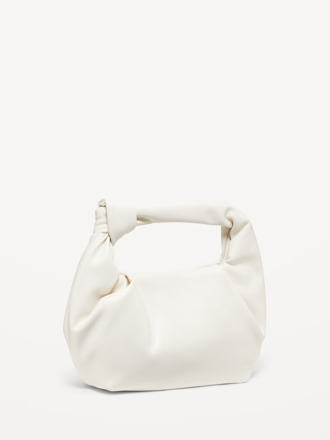 Sac croissant en similicuir - Multi