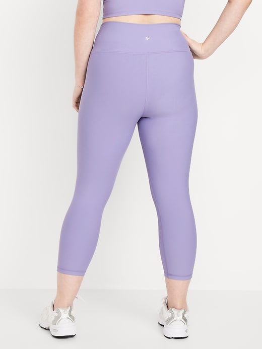 Image number 5 showing, High-Waisted PowerSoft Crop Leggings