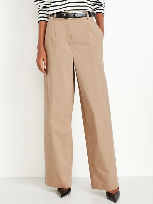 Image number 2 showing, Extra High-Waisted Taylor Super Wide-Leg Trouser Pants