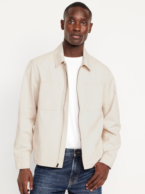 Workwear Zip Shacket