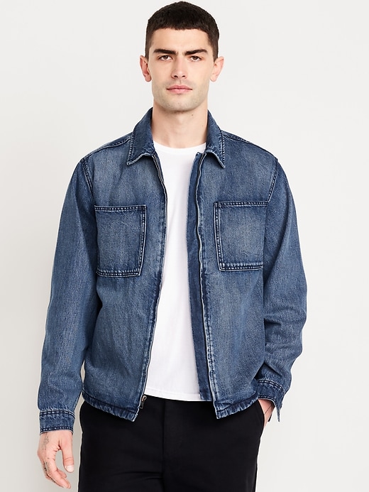 Image number 1 showing, Jean Workwear Chore Jacket