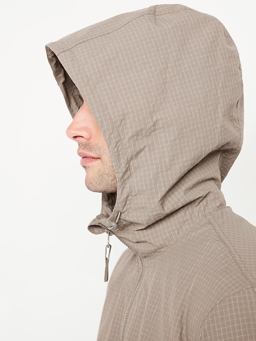 Image number 5 showing, Water-Resistant Ripstop Zip Jacket