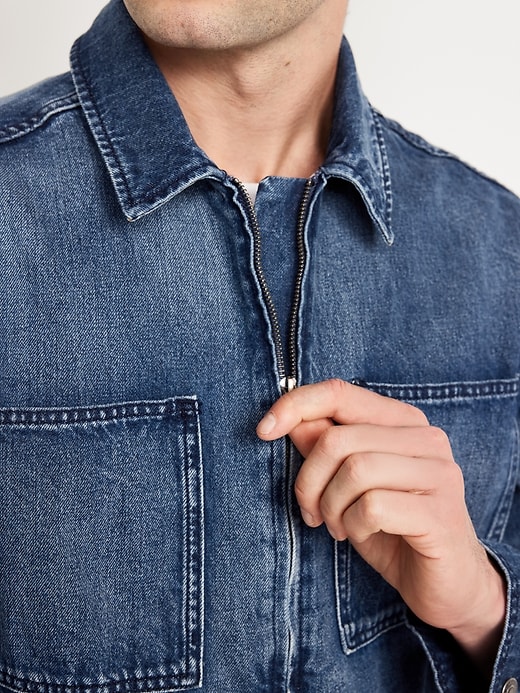 Image number 5 showing, Jean Workwear Chore Jacket