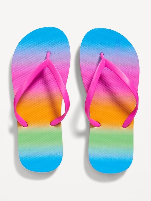 View large product image 1 of 2. Flip-Flop Sandals for Girls (Partially Plant-Based)