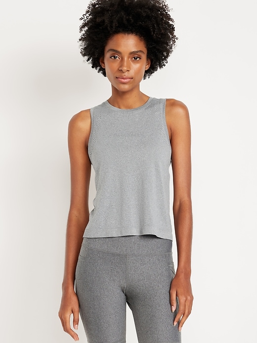 Image number 1 showing, Loose Seamless Tank Top