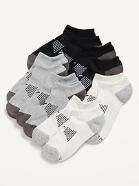 Image number 1 showing, Ankle Go-Dry Performance Socks 6-Pack for Boys