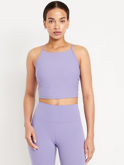 Image number 1 showing, Light Support StudioSmooth Longline Sports Bra