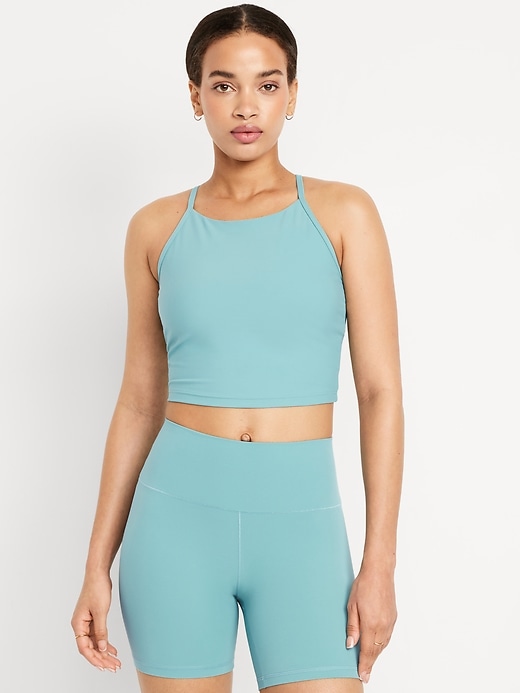 Image number 1 showing, Light Support StudioSmooth Longline Sports Bra