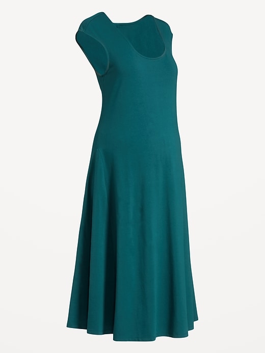 Image number 7 showing, Maternity Fit & Flare Midi Dress