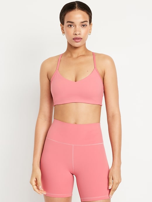 Image number 1 showing, Light Support StudioSmooth Racerback Sports Bra