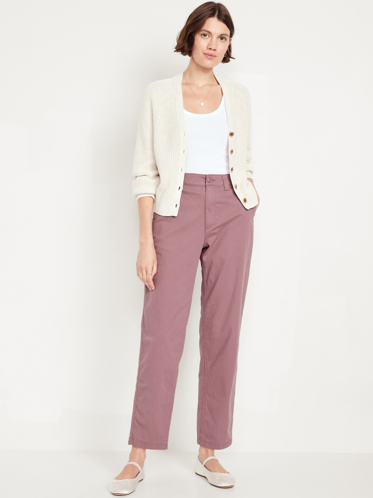 High-Waisted OGC Chino Pants