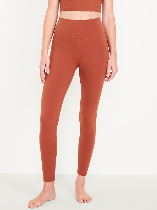 Image number 1 showing, High-Waisted StudioSmooth 7/8 Leggings