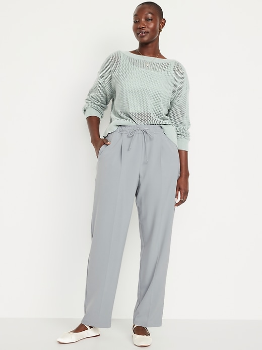 Image number 4 showing, High-Waisted Billie Straight Trouser