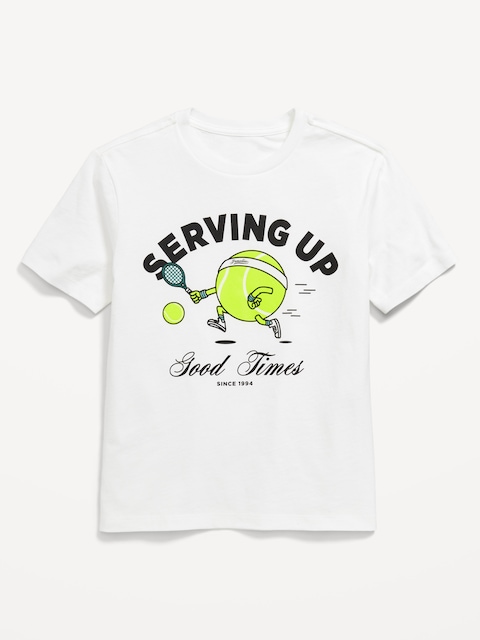T-shirt à manches courtes à imprimé pour garçon