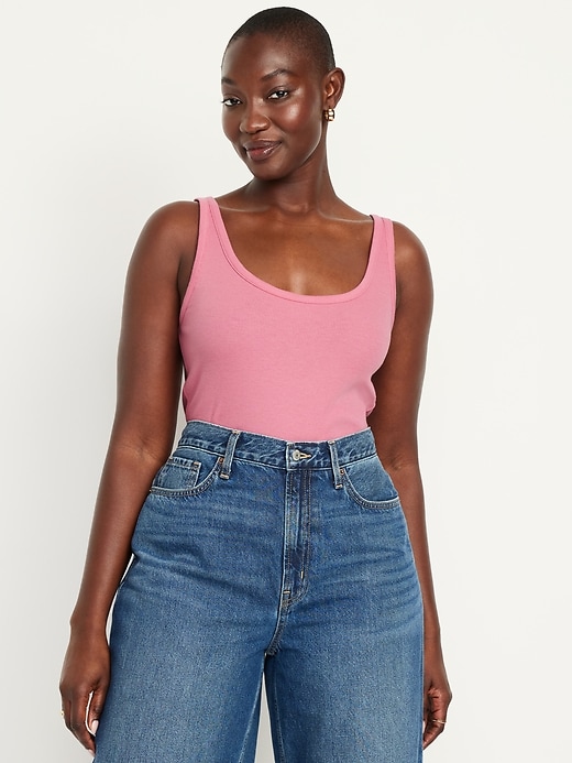 Image number 5 showing, Ribbed Crop Tank Top