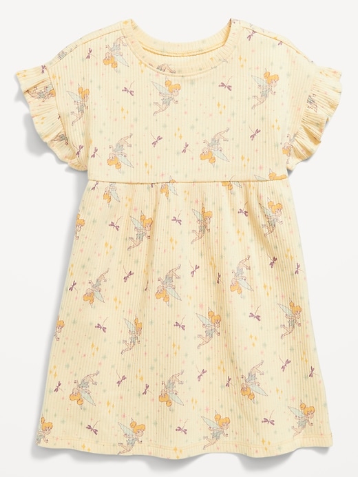 View large product image 2 of 2. Licensed Graphic Short-Sleeve Ruffled Dress for Toddler Girls