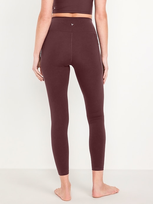 Image number 2 showing, High-Waisted StudioSmooth 7/8 Pocket Leggings