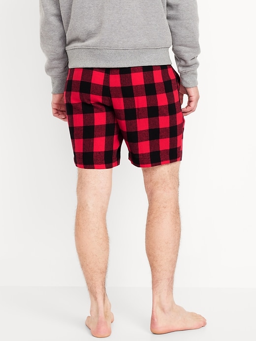 Image number 2 showing, Flannel Pajama Shorts for Men