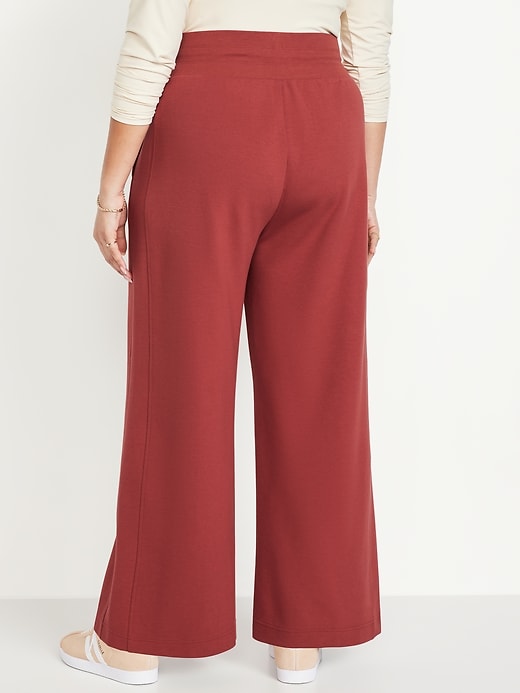 Image number 7 showing, Dynamic Fleece Wide-Leg Pants