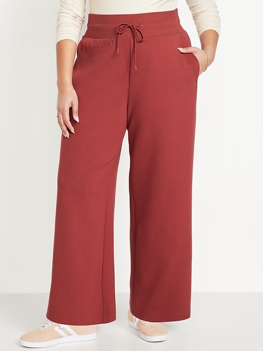 Image number 6 showing, Dynamic Fleece Wide-Leg Pants