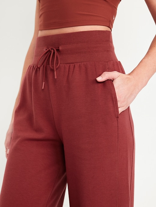 Image number 7 showing, Dynamic Fleece Wide-Leg Pants