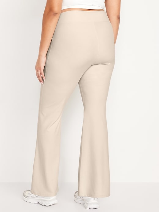 Image number 6 showing, Extra High-Waisted PowerSoft Rib Flare Leggings