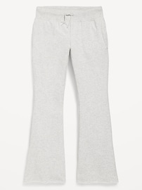 View large product image 4 of 4. Mid-Rise Flare-Leg Fleece Sweatpants for Girls