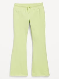 View large product image 4 of 4. Mid-Rise Flare-Leg Fleece Sweatpants for Girls