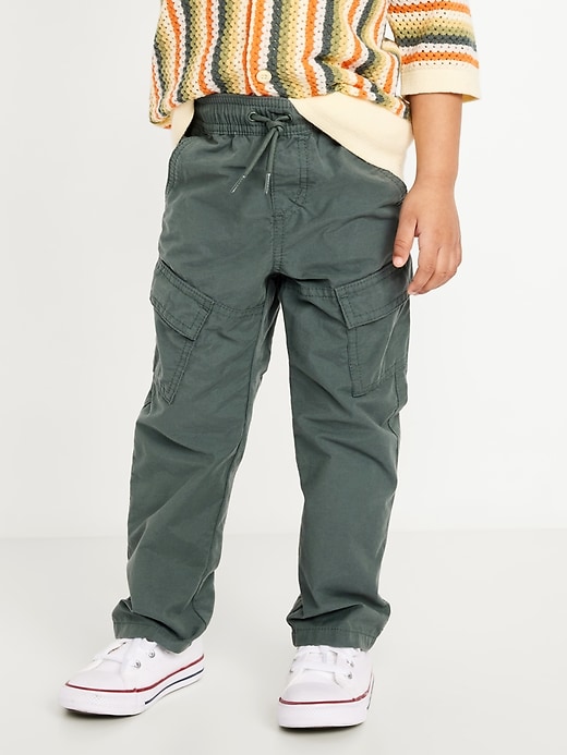 View large product image 2 of 3. Baggy Tech Cargo Pants for Toddler Boys