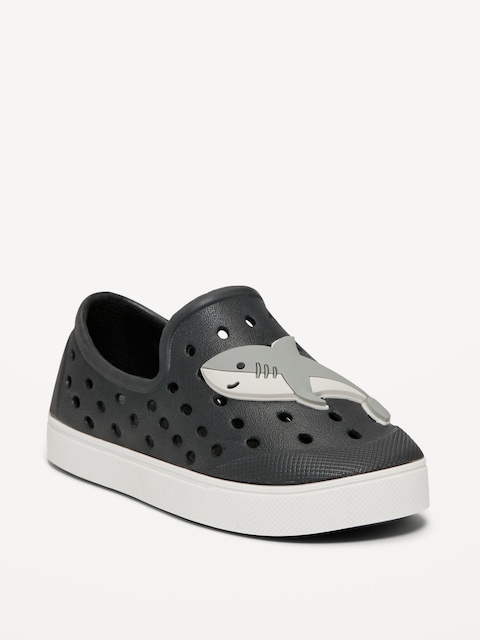 Perforated Slip-On Shoes for Toddler Boys (Partially Plant-Based)