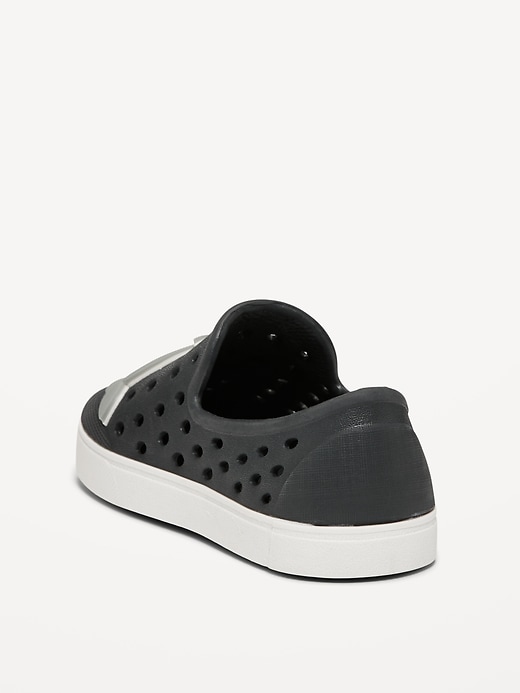 View large product image 2 of 2. Perforated Slip-On Shoes for Toddler Boys (Partially Plant-Based)