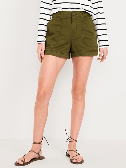 Image number 2 showing, High-Waisted OGC Chino Shorts -- 3.5-inch inseam