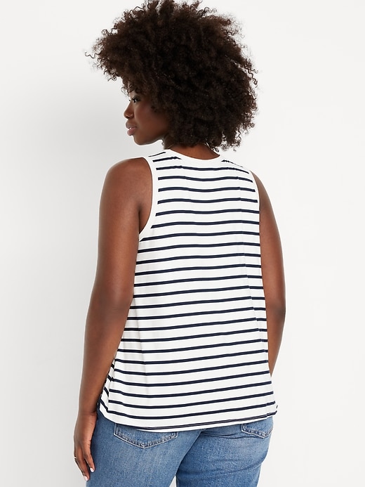 Image number 6 showing, Luxe Sleeveless High-Neck Top