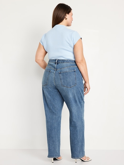 Image number 6 showing, Curvy High-Waisted OG Loose Jeans