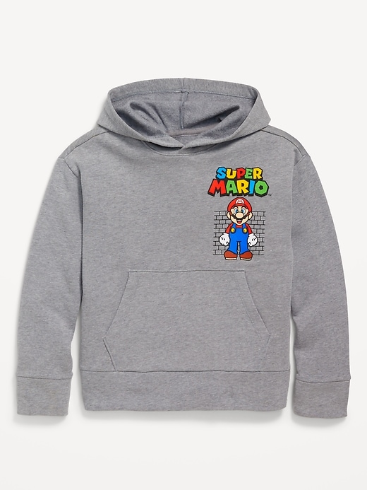 View large product image 1 of 2. Super Mario Bros.™ Gender-Neutral Pullover Hoodie for Kids