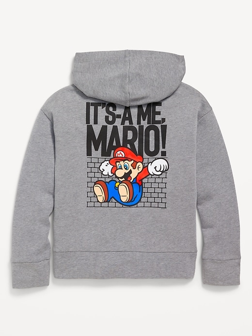 View large product image 2 of 2. Super Mario Bros.™ Gender-Neutral Pullover Hoodie for Kids