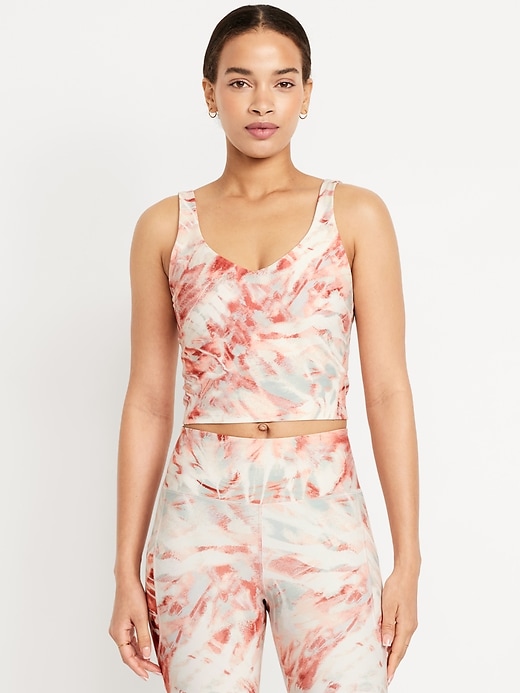 Image number 1 showing, Light Support PowerSoft Longline Sports Bra