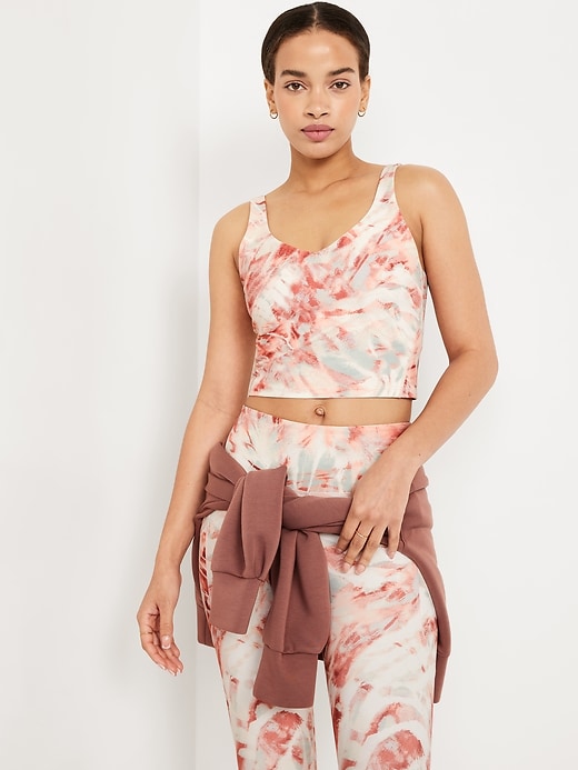 Image number 3 showing, Light Support PowerSoft Longline Sports Bra