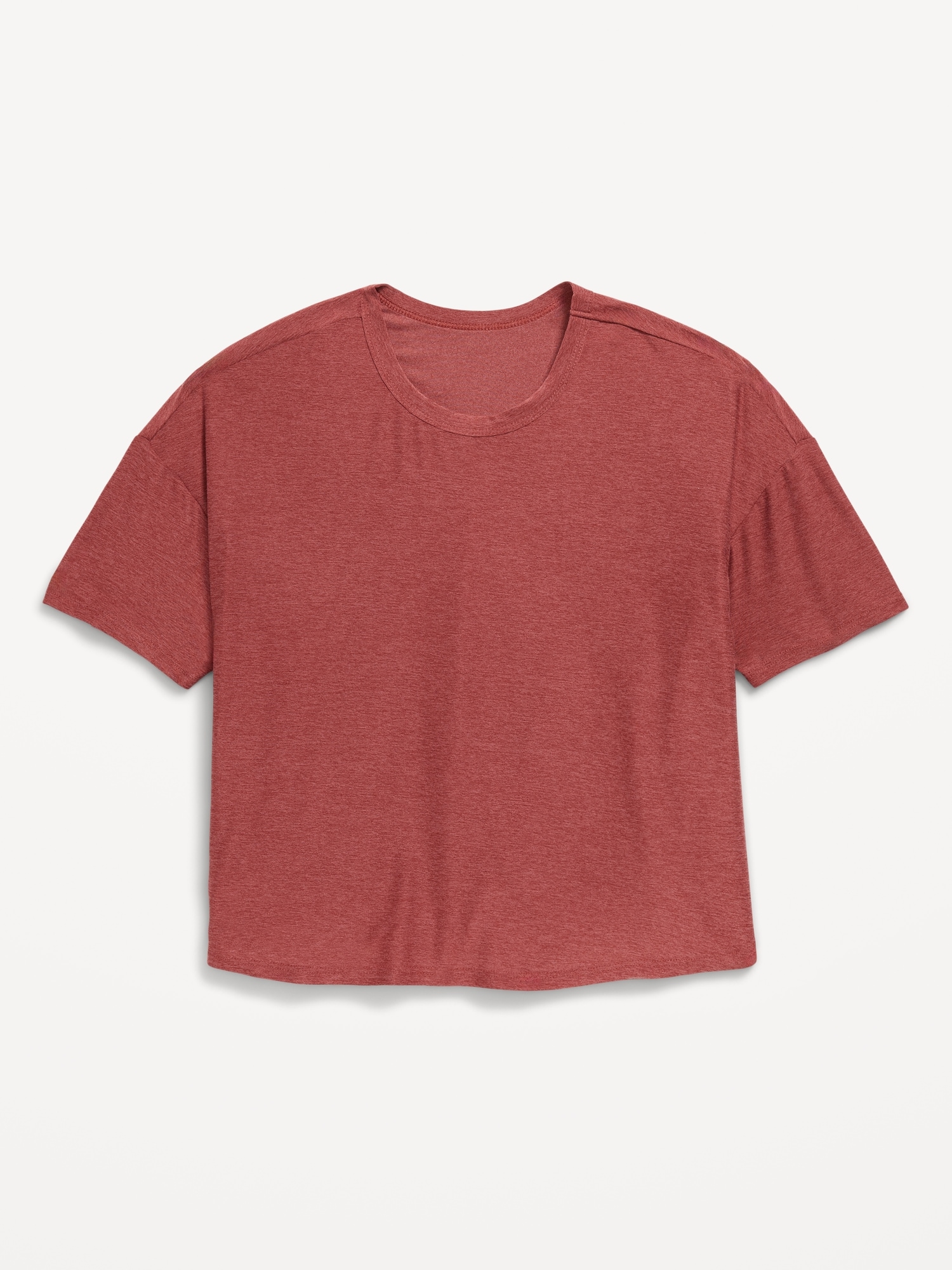 CloudMotion Cropped Performance T-Shirt for Girls