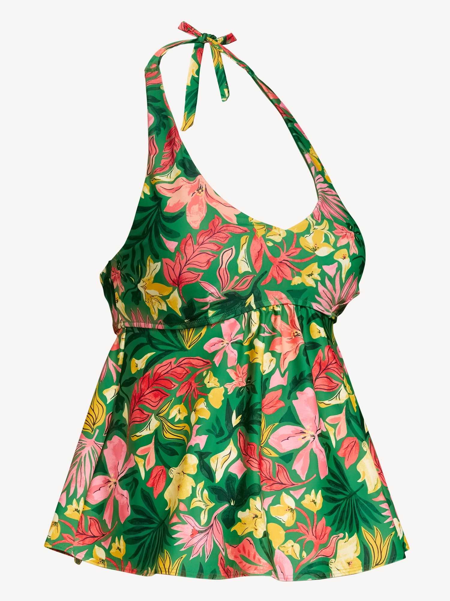 Maternity Halter Tankini Swim Top