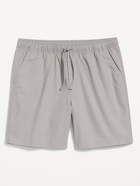 Twill Jogger Shorts -- 7-inch inseam