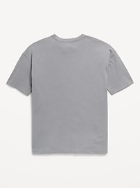 View large product image 3 of 4. Oversized Short-Sleeve Pocket T-Shirt for Boys