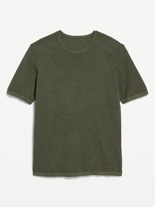 Image number 8 showing, Sweater-Knit T-Shirt