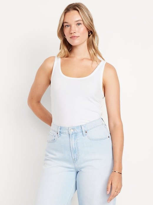 Image number 8 showing, Ribbed Crop Tank Top