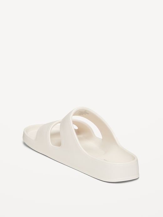 Image number 4 showing, Double-Strap Slide Sandals for Girls (Partially Plant-Based)