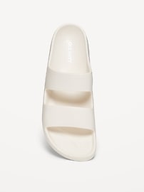 Image number 2 showing, Double-Strap Slide Sandals for Girls (Partially Plant-Based)